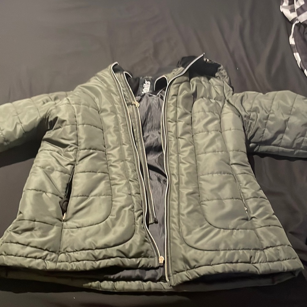 dark green XL winter coat
